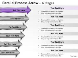 Parallel arrow 6 stages 9