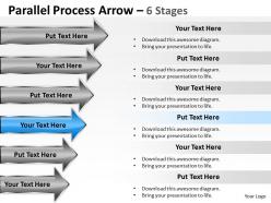 Parallel arrow 6 stages 9