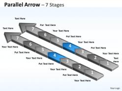 Parallel arrow 7 stages 7