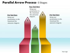 Parallel arrow process 3 stages 16