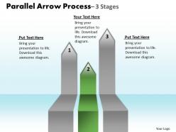 Parallel arrow process 3 stages 16