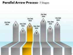 Parallel arrow process 7 stages 6