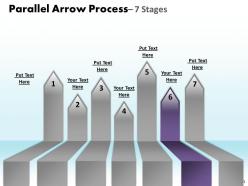 Parallel arrow process 7 stages 6