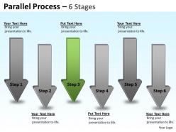 Parallel arrow stages 11