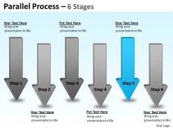 Parallel arrow stages 11