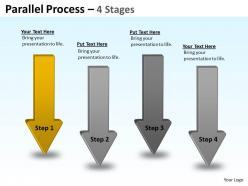 Parallel arrow stages 18
