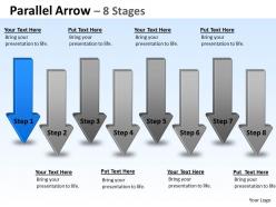 Parallel arrow stages 3