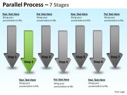 Parallel arrow stages 9