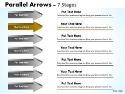 Parallel arrows 7 stages 5