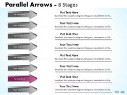 Parallel arrows 8 stages 4
