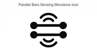 Parallel Bars Sensing Monotone Icon In Powerpoint Pptx Png And Editable Eps Format