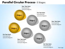 Parallel circular process 3 stages 22