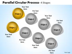 Parallel circular process 4 stages 19