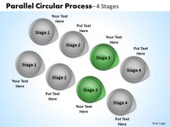 Parallel circular process 4 stages 19