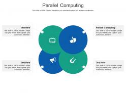 Parallel computing ppt powerpoint presentation portfolio portrait cpb