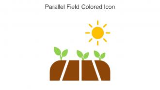 Parallel Field Colored Icon In Powerpoint Pptx Png And Editable Eps Format