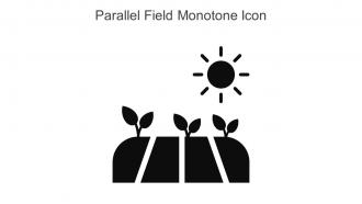 Parallel Field Monotone Icon In Powerpoint Pptx Png And Editable Eps Format