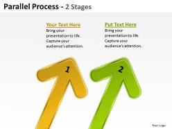 Parallel process 2 stages arrow 4