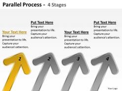 Parallel process 4 stages arrow 26