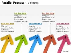 Parallel process 5 stages arrow 22