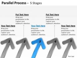 Parallel process 5 stages arrow 22
