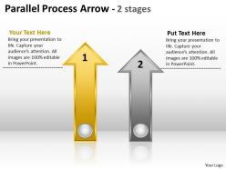 Parallel process arrow 2 stages 6