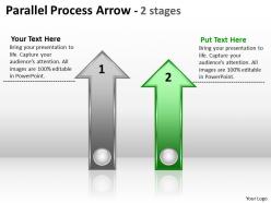 Parallel process arrow 2 stages 6