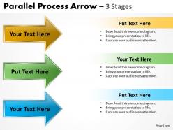 Parallel process arrow 3 stages 11