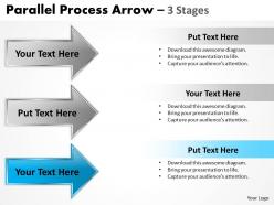 Parallel process arrow 3 stages 11