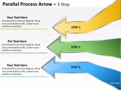Parallel process arrow 3 step 35