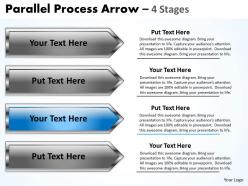 Parallel process arrow 4 stages 33
