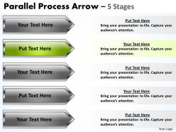 Parallel process arrow 5 stages 27