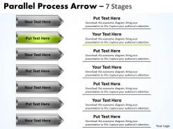 Parallel process arrow 7 stages 12