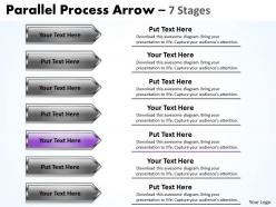 Parallel process arrow 7 stages 12