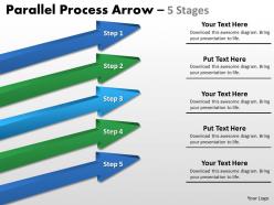 Parallel process arrow stages 28