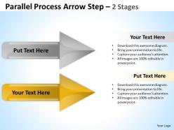 Parallel process arrow step 2 stages 9