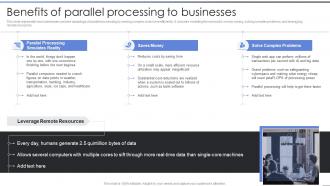 Parallel Processing IT Benefits Of Parallel Processing To Businesses