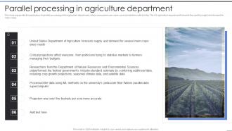 Parallel Processing IT Parallel Processing In Agriculture Department