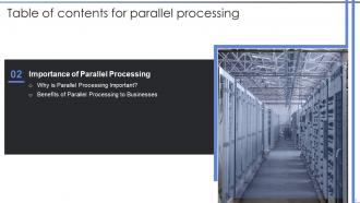 Parallel Processing IT Powerpoint Presentation Slides PPT Sample
