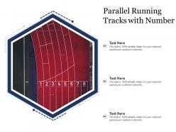 Parallel Running Tracks With Number