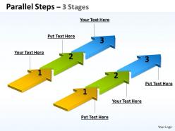 34177410 style linear parallel 3 piece powerpoint template diagram graphic slide