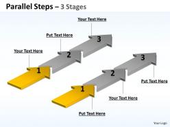 Parallel steps 3 stages 40