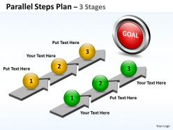 Parallel steps plan 3 stages style 41