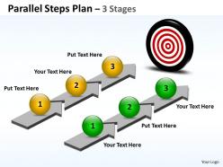 Parallel steps plan 3 stages style 44