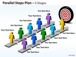 Parallel steps plan 5 stages style 34