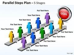 Parallel steps plan 5 stages style 35
