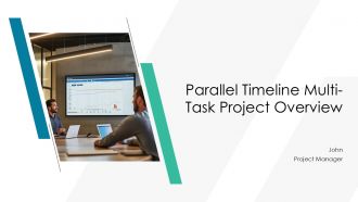 Parallel Timeline Multi Task Project Overview PPT Graphics AT