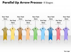 Parallel up arrow process 9