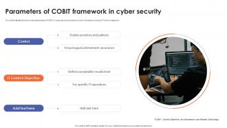 Parameters Of Cobit Framework In Cyber Security
