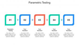 Parametric testing ppt powerpoint presentation infographic images cpb